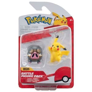 Pikachu & Ferkuli - Pokémon - Battle Mini Figuren - Jazwares (1)