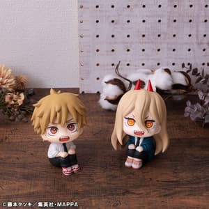 Denji & Power Limited Set - Chainsaw Man Look Up - Megahouse (3)