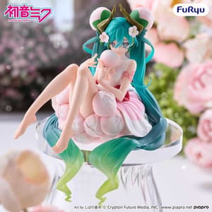 Hatsune Miku - Flower Fairy White Plum Blossom - Noodle Stopper - Furyu - 3