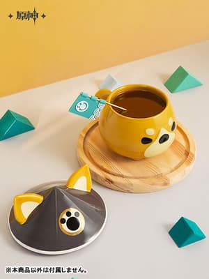 Guoba - Geschirr Set (Teller, Tasse und table mat) - Genshin Impact - miHoYo (1)