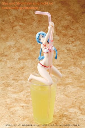 Asuna - Undine - Sexy Bikini mit Sonnenschirm - 12