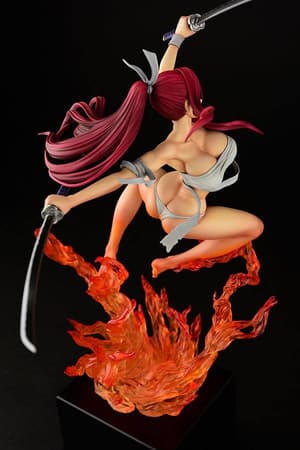 Erza Scarlet - Samurai Light Flame Manjo: Kurenai - Rouge - Orca Toys - 23
