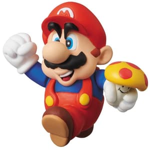 Super Mario Figure with Mushroom (NES Version) - 1