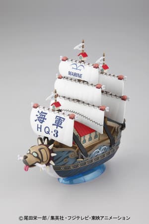 Monkey D. Garps Schiff -  Grand Ship Collection Vol. 08 - One Piece Model Kit - 2