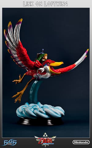 Link auf Loftwing - Zelda: Skyward Sword First 4 Figures - 1