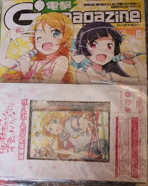 Dengeki G's Magazin Juni 2013 mit IC card holder - 1