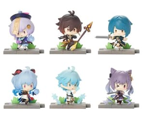 Liyue Chibi Figurchen Set - Genshin Impact - Set (6) - miHoYo (2)