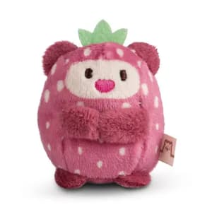 Bär Nomo - mymochi - Plüsch (Erdbeere) (5cm)  (1)