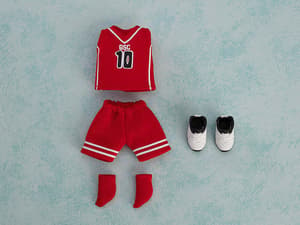 Nendoroid Doll Outfit Set: Basketball Uniform (Red) - 2