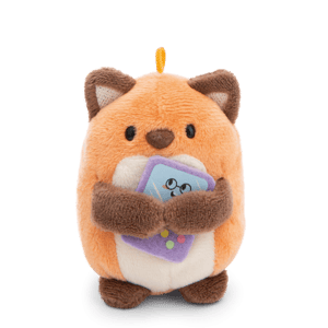 Fuchs Geeks - mymochi - Plüsch (mit Videospiel und Froschkostüm) (8cm)  (1)