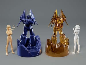 PLAMAX MF-81 minimum factory Noriko Takaya with Gunbuster: Effect Color Ver. - 7