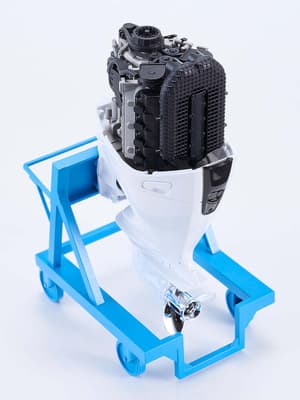 PLAMAX MF-97 minimum factory Minori with Honda BF350 Grand Prix White - 5