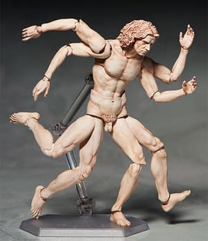 Figma SP-075 Vitruviani Man - The Table Museum - 3