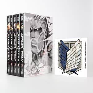 Attack On Titan – Band 01–05 mit Schuber - 1