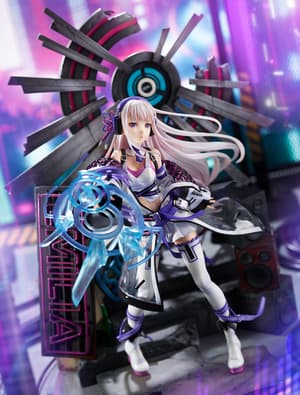 Emilia Neon Ver. – Re:Zero − Starting Life in Another World – eStream Figure - 8