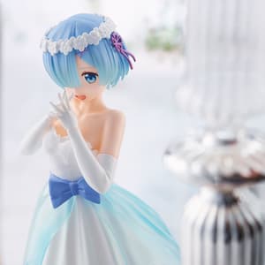 Rem (Bridal Dress / Wedding Version) - Re:Zero - SPM Figur - Sega - 3