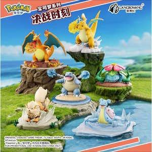 Pokémon - BATTLE MOMENT ORNAMENTS SET - Mini Figuren - Langbowang (1)