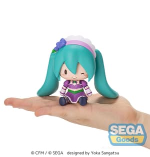 Hatsune Miku - Sparkly Purple - Fuwa Petit - Sega - 7