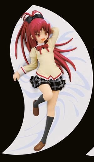 Kyouko Sakura - school uniform - open eyes - relax time - 2