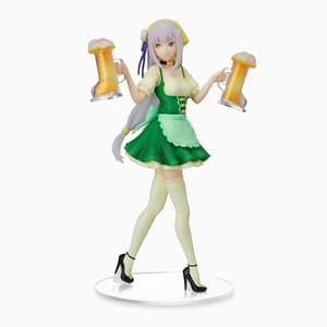 Emilia (Octoberfest Version) - Re:Zero - SPM Figure - Sega - Re-Release - 3