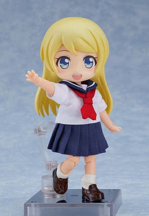 Nendoroid Doll Outfit Set: Short-Sleeved Sailor Outfit (Navy) - 4