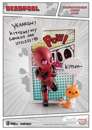 Deadpool Jump Out 4th Wall - Marvel Comics Mini Egg Attack Figur - 1