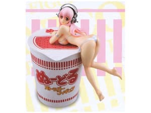 Super Sonico - Weiß - Noodle Stopper Figur - 5