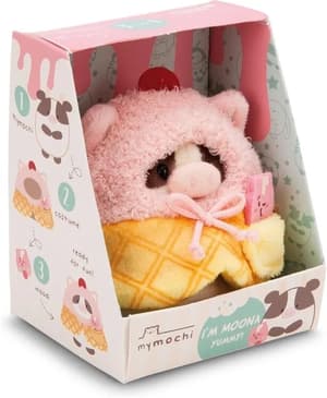 Kuh Moona - mymochi - Plüsch (mit Milchshake & Softeiskostüm in Geschenkbox) (8cm)  (5)