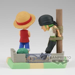 Monkey D. Ruffy & Lorenor Zorro - One Piece - WCF Log Stories - Banpresto (1)