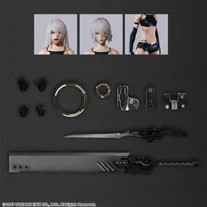 YoRHa Type A No. 2 - Deluxe Version - Play Arts Kai - Square Enix - 4