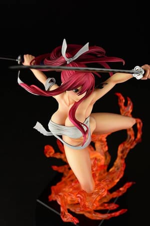 Erza Scarlet - Samurai Light Flame Manjo: Kurenai - Rouge - Orca Toys - 14