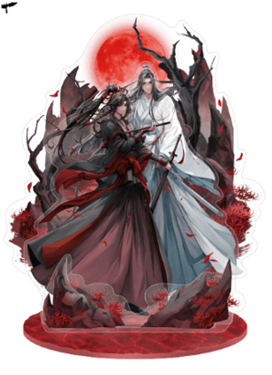 Wei Wuxian & Lan Wangji - Acrylaufsteller - 5th Anniversary Version - Sakami (1)