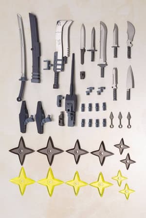 Jinrai - Indigo - Frame Arms Girl Model Kit - Kotobukiya  - 21