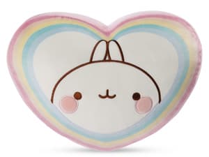 Molang - Kissen herzförmig - Plüsch (1)
