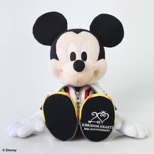 King Mickey - 20th Anniversary - Kingdom Hearts II Plüschfigur - Square Enix - 2