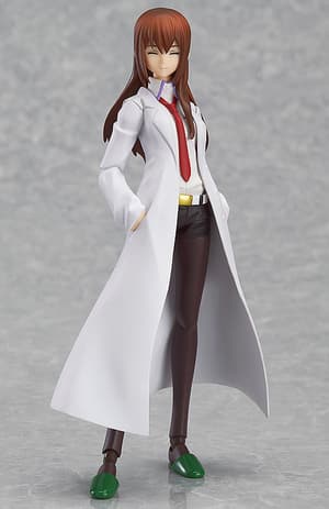 figma 195 Kurisu Makise - weißer Mantel - 2