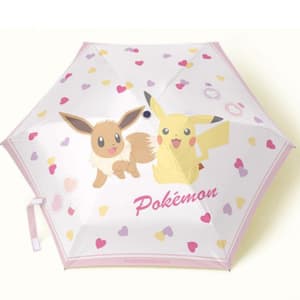 Pikachu & Evoli  - Pokémon - Regenschirm + Etui und Tasche - Langbowang (1)