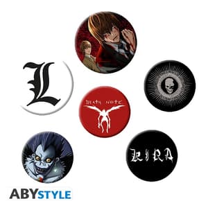 Death Note - Button Set - AbyStyle (1)