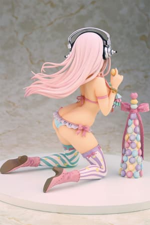 Super Sonico – Macaron Tower – Statue von Alphamax - 10