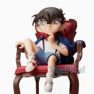 Conan Edogawa auf dem Stuhl - Sega - Premium Grace Situation Figure - 1