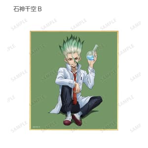 Random Selection - Dr. Stone (Original Illustration Before Petrification Version) - Trading Mini Shikishi - Armabianca - 4