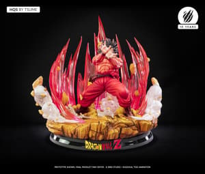 Son Goku - Kaio-Ken - Tsume HQS 1/6 Statue - 4