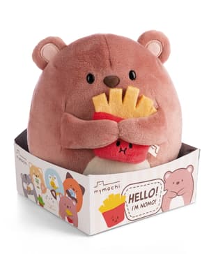 Bär Nomo - mymochi - Plüsch (mit Pommes) (16cm)  (1)