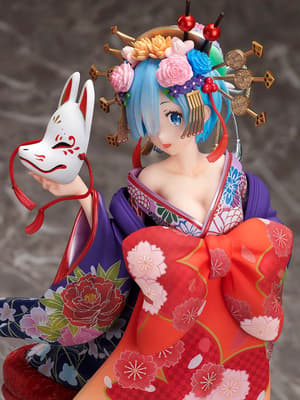 Rem - Oiran Douchuu - F:Nex 1/7 Statue (Re:ZERO, Furyu) - 9