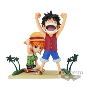 Monkey D. Ruffy & Nami - One Piece - WCF Log Stories - Banpresto (1)