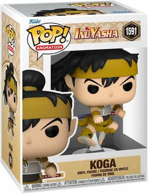 Inuyasha POP! Animation Vinyl Figur Koga 9 cm (1)