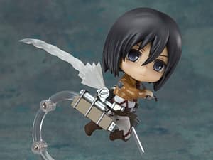 Nendoroid 1381 Mikasa Ackerman - Survey Corps (Good Smile Partner Exclusive) - 1
