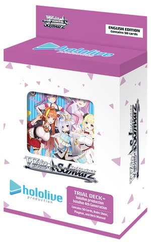 Weiß Schwarz - Hololive - Generation 4 Trial Deck + - Englische Version - 1