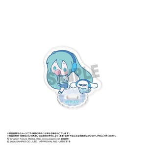 Zufällige Auswahl - Hatsune Miku x Cinnamoroll - Mini Acrylaufsteller - Anicraft (1)