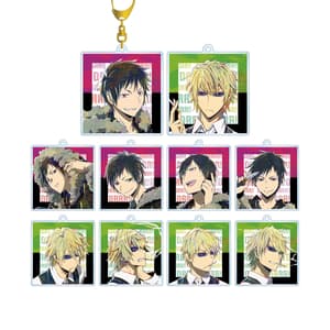 Zufällige Auswahl - Izaya & Shizuo - Durarara!!x2 - Acrylanhänger (Trading Ani-Art) - Armabianca (1)